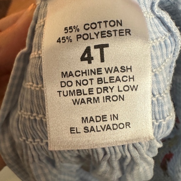 Smocked dress with horses, Aunt Polly’s size 4 - Picture 3 of 3